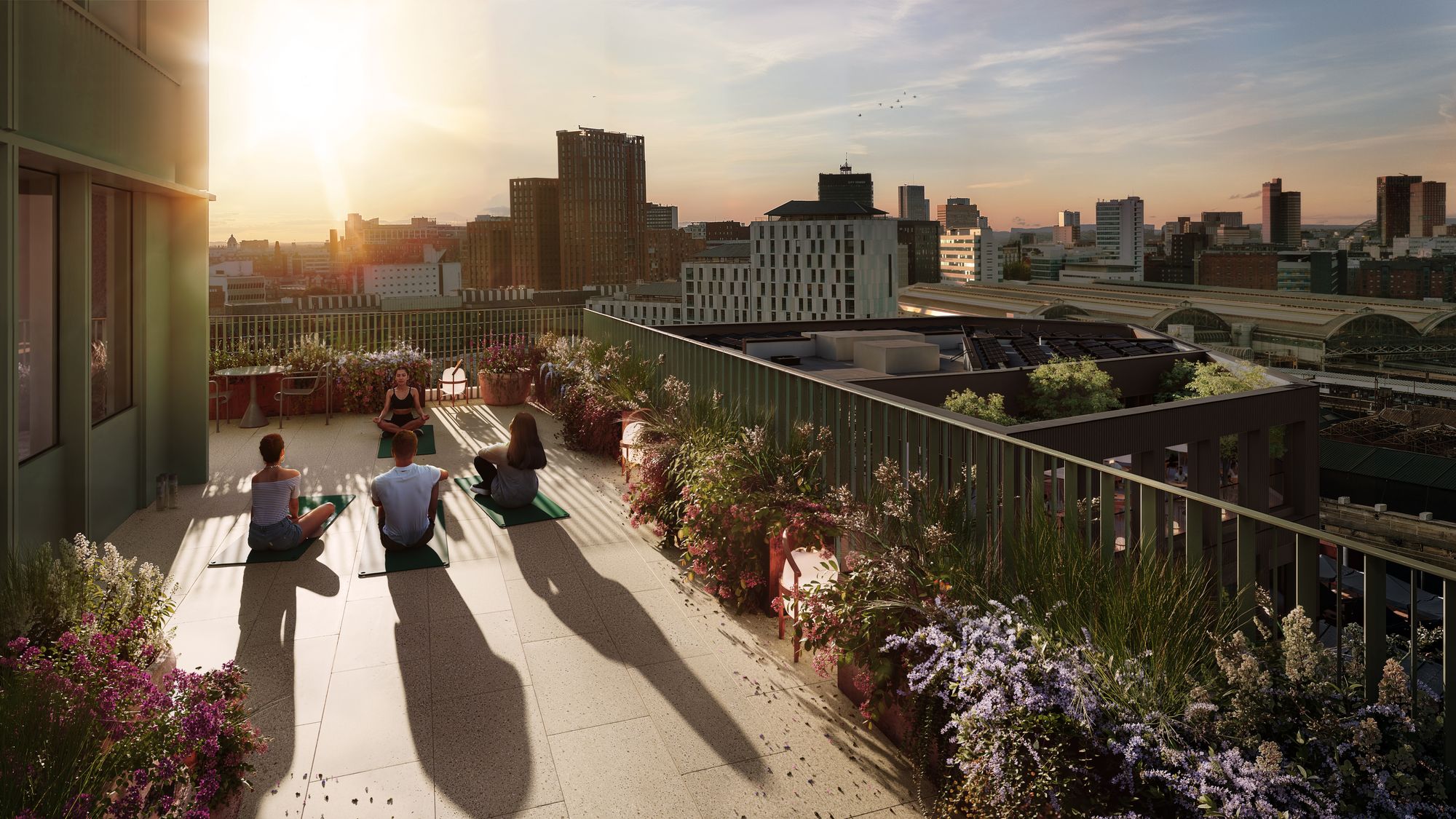 Roof terrace